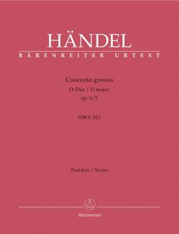 Concerto grosso en ré majeur op. 45052 HWV 323 
