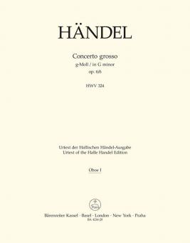Concerto grosso en sol mineur op. 45083 HWV 324 