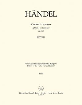 Concerto grosso en sol mineur op. 45083 HWV 324 