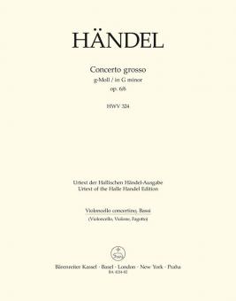 Concerto grosso en sol mineur op. 45083 HWV 324 