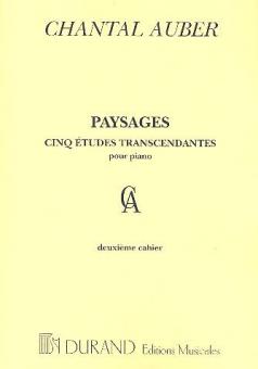 Paysages Vol. 2 Piano (Etudes 7 o 11) 