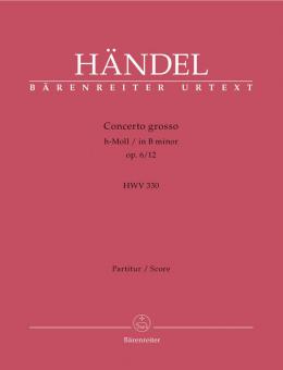 Concerto grosso en si mineur op. 45266 HWV 330 
