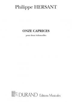 Onze Caprices pour Deux Violoncelles 