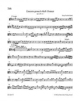 Concerto grosso en si mineur op. 45266 HWV 330 