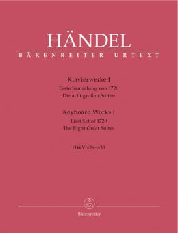 Œuvres pour piano, volume 1 HWV 426-433 