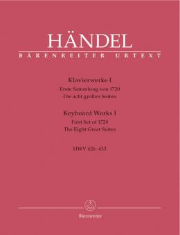 Œuvres pour piano, volume 1 HWV 426-433 Standard