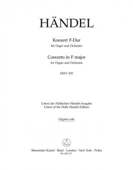 Concerto No. 13 en fa majeur HWV 295 