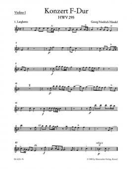 Concerto No. 13 en fa majeur HWV 295 