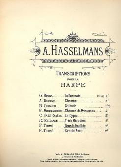 Sous La Feuillee Harpe 