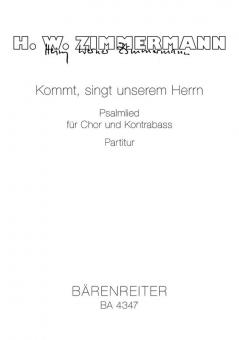 Kommt, singt unserem Herrn Standard