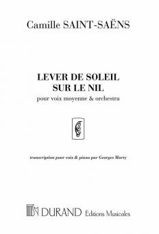 Lever de Soleil Sur Le Nil 