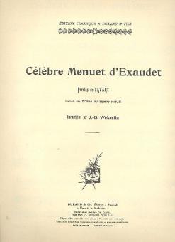 Menuet 