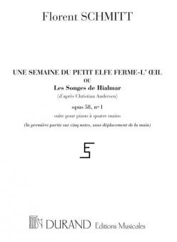 Semaine Petit Elfe op. 58 