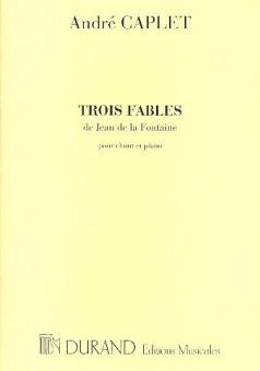 3 Fables de Jean de La Fontaine 