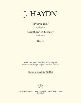 Symphonie No. 6 en rémajeur Hob. I:6 