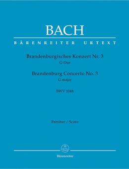 Concerto brandebourgeois No. 3 en sol majeur BWV 1048 