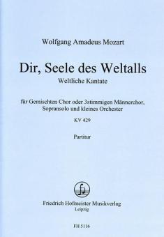 Dir, Seele des Weltalls KV 429 