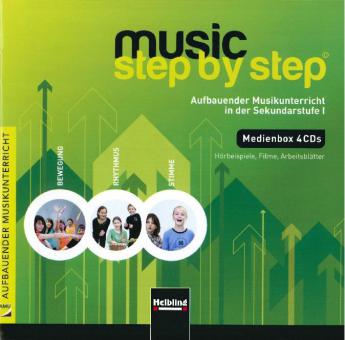 Music Step by Step 1 - Medien-Box (4 CDs) 