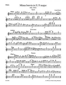 Missa brevis en fa majeur Hob: XXII:1 