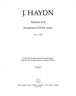 Symphonie de Londres No. 10 en si bémol majeur op. 10 Hob. I:102 