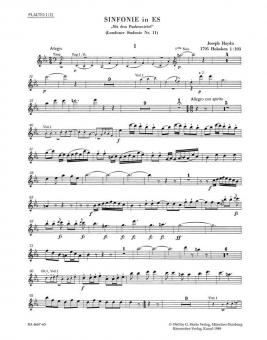 Symphonie de Londres No. 11 en mi bémol majeur op. 11 Hob. I:103 