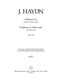 Symphonie de Londres No. 11 en mi bémol majeur op. 11 Hob. I:103 