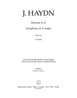 Symphonie No. 8 en sol majeur Hob. I:108 
