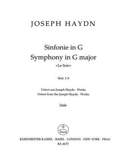 Symphonie No. 8 en sol majeur Hob. I:108 