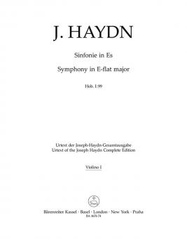 Symphonie de Londres No. 7 en mi bémol majeur op. 7 Hob. I:99 