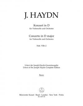 Concerto en ré majeur Hob. VIIb:2 