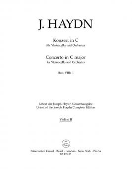 Concerto en ut majeur Hob. VIIb:1 