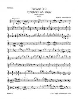 Symphonie No. 41 en ut majeur KV 551 