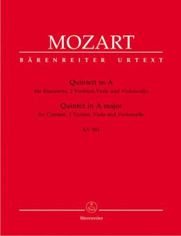 Quintette en la majeur KV 581 Standard
