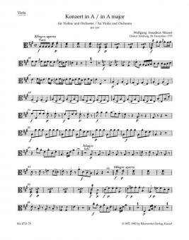 Concerto No. 5 en la majeur KV 219 