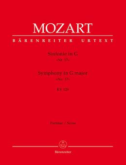 Symphonie No. 17 en sol majeur KV 129 Standard