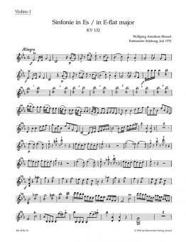 Symphonie No. 19 en mi bémol majeur KV 312 