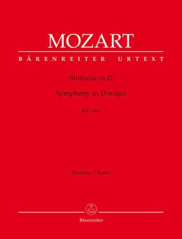 Symphonie en ré majeur KV 141a (161) 