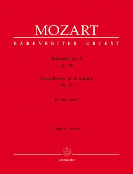 Symphonie No. 29 en la majeur KV 201 (186a) Standard