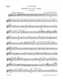 Symphonie No. 29 en la majeur KV 201 (186a) 