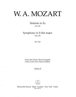 Symphonie No. 39 en mi bémol majeur KV 543 