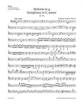 Symphonie No. 40 en sol mineur KV 550 
