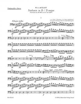 Symphonie en ré majeur 