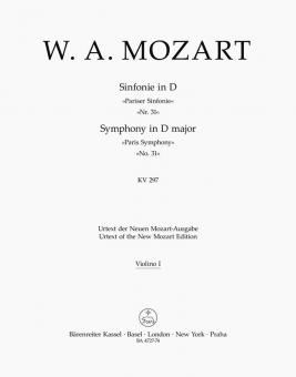 Symphonie No. 31 en ré majeur KV 297 (300a) 