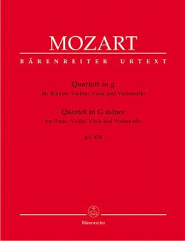 Quatuor en sol mineur KV 478 Standard