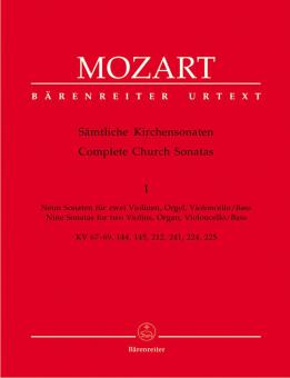 L'intégrale des sonates d'église, cahier 1 