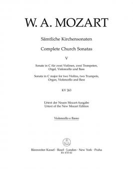 L'intégrale des sonates d'église, cahier 5 