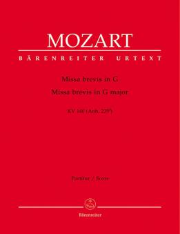 Missa brevis en sol majeur KV 140 (anh. 235d) Standard