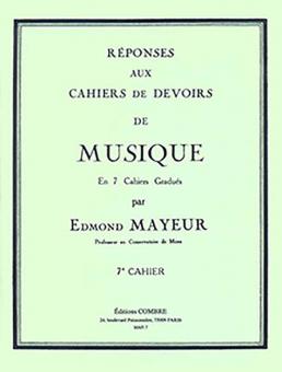 Réponses aux devoirs du no7 