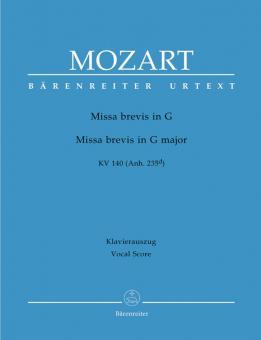Missa brevis en sol majeur KV 140 (anh. 235d) Standard