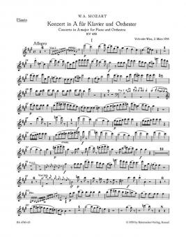 Concerto en la majeur KV 488 